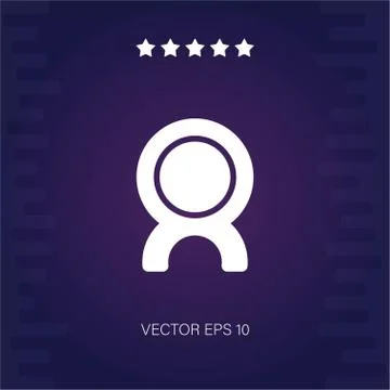 Comet vector icon Stock Illustration