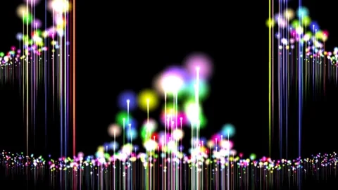 Comet's Equaliser Movings Motions Backgrounds Stock Footage 303220073