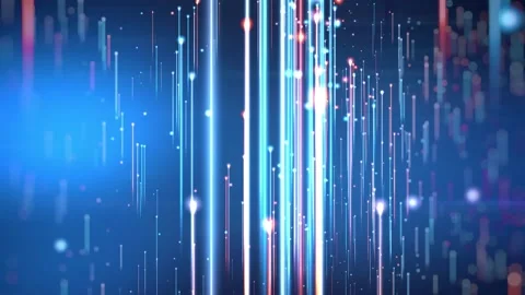 Comets Flow Cool  Titles Background 스톡 동영상 262739799