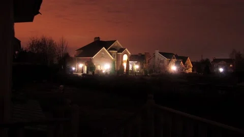 Comets in the night sky Video stock 167158459