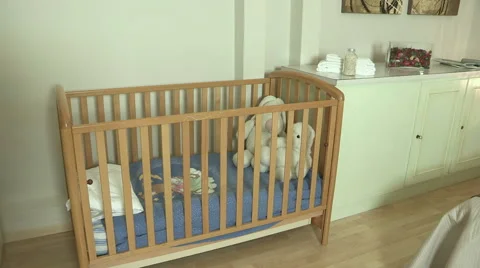 A comfortable cot Video stock 61682346