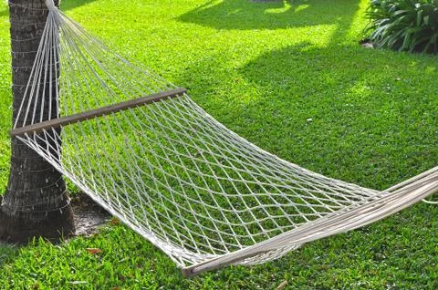 Comfortable hammock Stock Photos