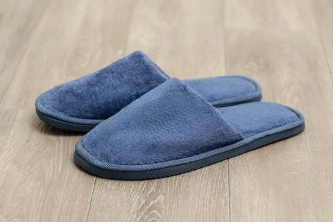 Comfortable home shoes Stock Photos