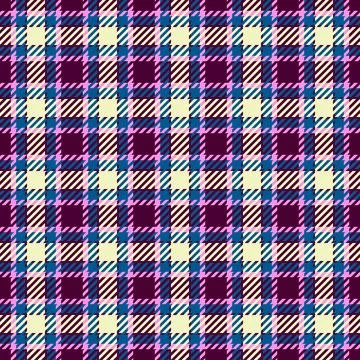 Comfortable texture pattern textile, english plaid vector background. Kitch.. Stock Illustration