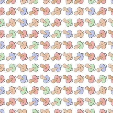 Comforter seamless pattern background. Stock Illustration