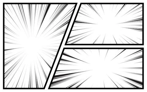 Comic abstract scene page background 스톡 일러스트