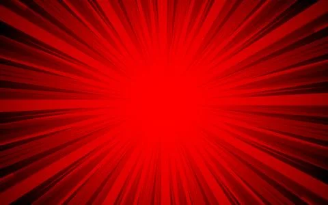 Comic action explosion zoom in background. Stock Illustration