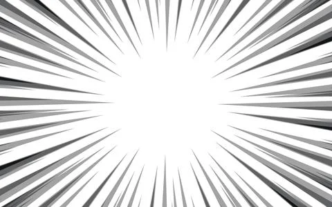 Comic action lines. Speed lines. Manga frames. Cartoon backgrounds. Black a.. 库存插图