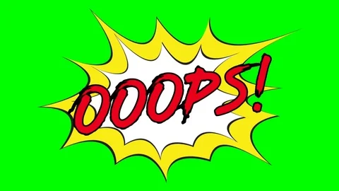 Comic art speech bubble burst with chroma key Stock Footage 107811466