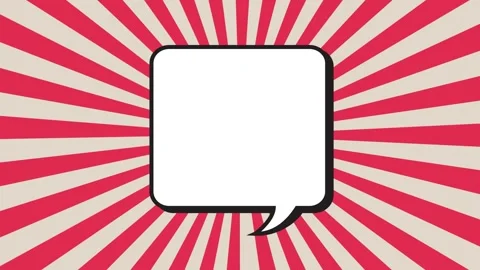 Comic background animation | 4k animated radial rays and dots pattern Background Stock Footage 276317762