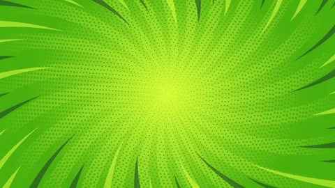 Comic background animation | 4k animated radial rays and dots pattern Background Stock Footage 276317892
