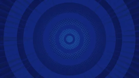 Comic background animation | 4k animated radial rays and dots pattern Background Stock Footage 276317983