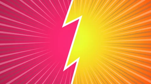 Comic Background Animation vs. Classic Retro Style Radial Line Speed ??Comi.. Stock Footage 336732915