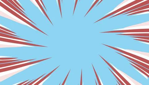 Comic background in blue and red. Perfect for comic, presentation, advertis.. Stock Photos