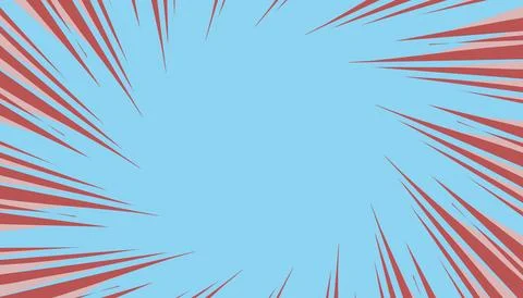 Comic background in blue and red. Perfect for comic, presentation, advertis.. Stock Photos