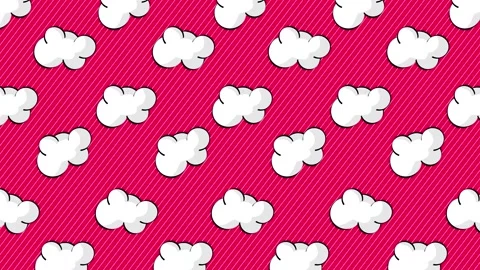 Comic Background - Bubble 3 Stock Footage 213306511