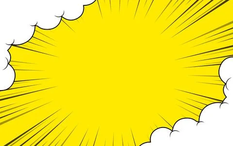 Comic background with clouds. vector illustration EPS 10. Illustrazione stock