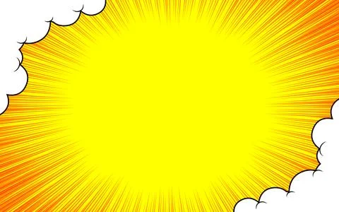 Comic background with clouds. vector illustration EPS 10. Illustrazione stock