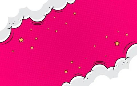 Comic background with dots and explosion vector illustration Illustrazione stock
