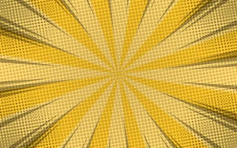 Comic background with dots and explosion vector illustration イラスト素材