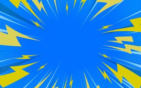 Comic background with halftone. Vector background for your illustrations. 스톡 일러스트