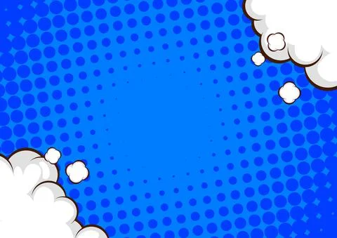 Comic background Stock Illustration