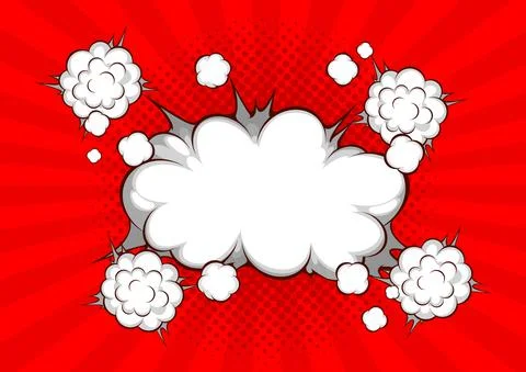 Comic background Stock Illustration