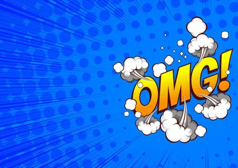 Comic background Stock Illustration