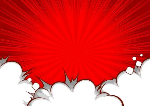 Comic background Stock Illustration