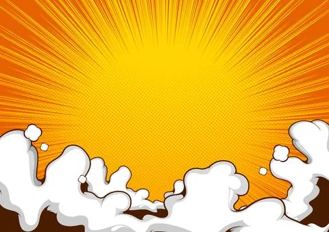 Comic background Stock Illustration