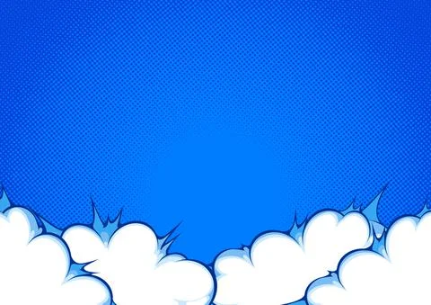 Comic background Stock Illustration