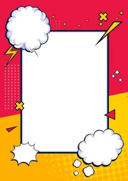 Comic background Stock Illustration