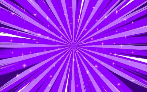 Comic background with pop art motion rays for magazines, covers, ads, banne.. Stock Illustration