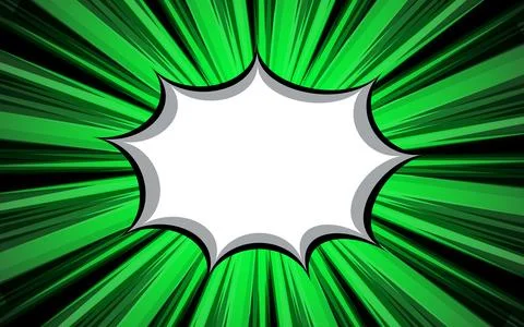 Comic background with radial rays and halftone effect. Vector illustration. Illustrazione stock