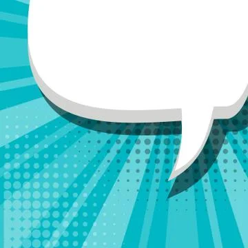 Comic background sketch blue explosion Stock Illustration