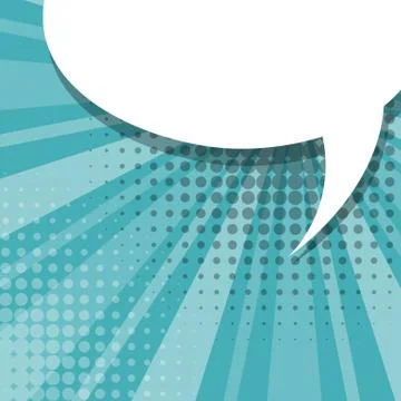 Comic background sketch explosion blue イラスト素材