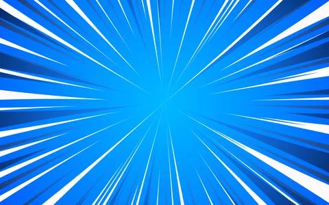 Comic background with speed ray and halftone effects. Vector illustration. 스톡 일러스트