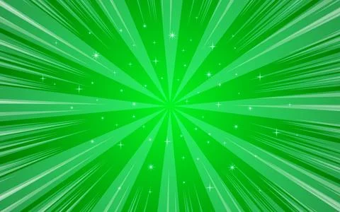 Comic background with various rays and halftone effects. Vector illustration. Stock Illustration
