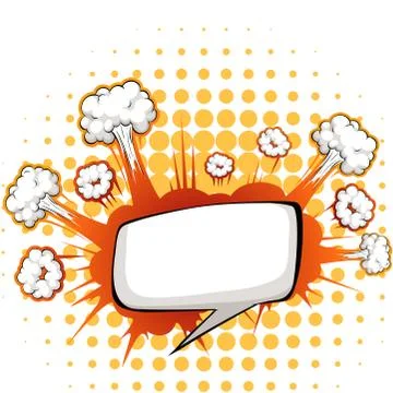 Comic balloon Stock Illustration