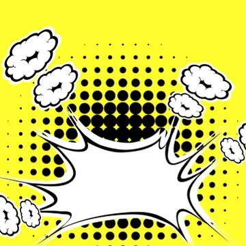 Comic balloon Stock Illustration