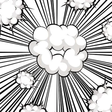 Comic balloon Stock Illustration