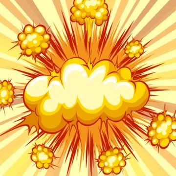 Comic balloon Stock Illustration