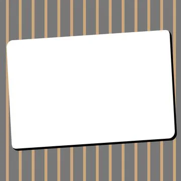 Comic Blank Speech Bubble With Copy Space Over Circular Color Background Design Stock Illustration