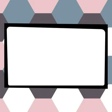 Comic Blank Speech Bubble With Copy Space Over Circular Color Background Design Illustrazione stock