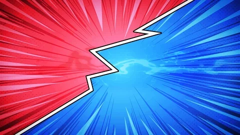 Comic Book Action Layout Background With Power Fx Stock Footage 117501052