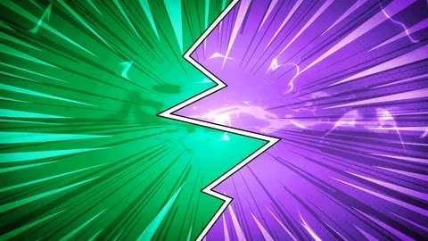 Comic Book Action Layout Background With Power Fx Stock Footage 117590589