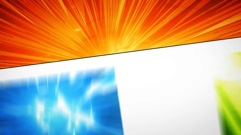Comic Book Action Layout Background With Power Fx Stock Footage 118149451