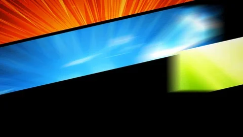 Comic Book Action Layout Background With Power Fx Stock Footage 118212102