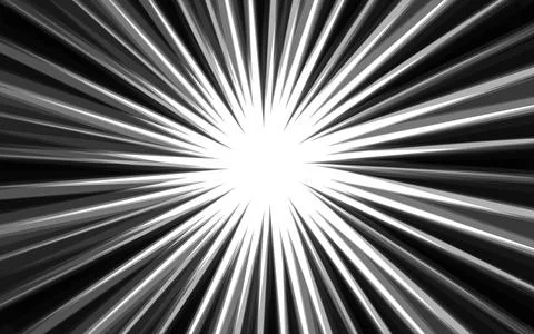 Comic book action line background. Manga speed frame, superhero action. Vec.. Illustrazione stock