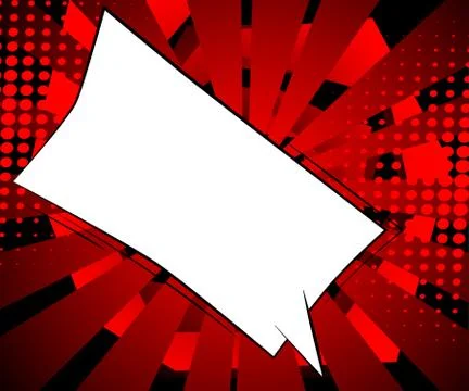 Comic book background. Abstract cartoon explosion design illustration. Vector Stock Illustration
